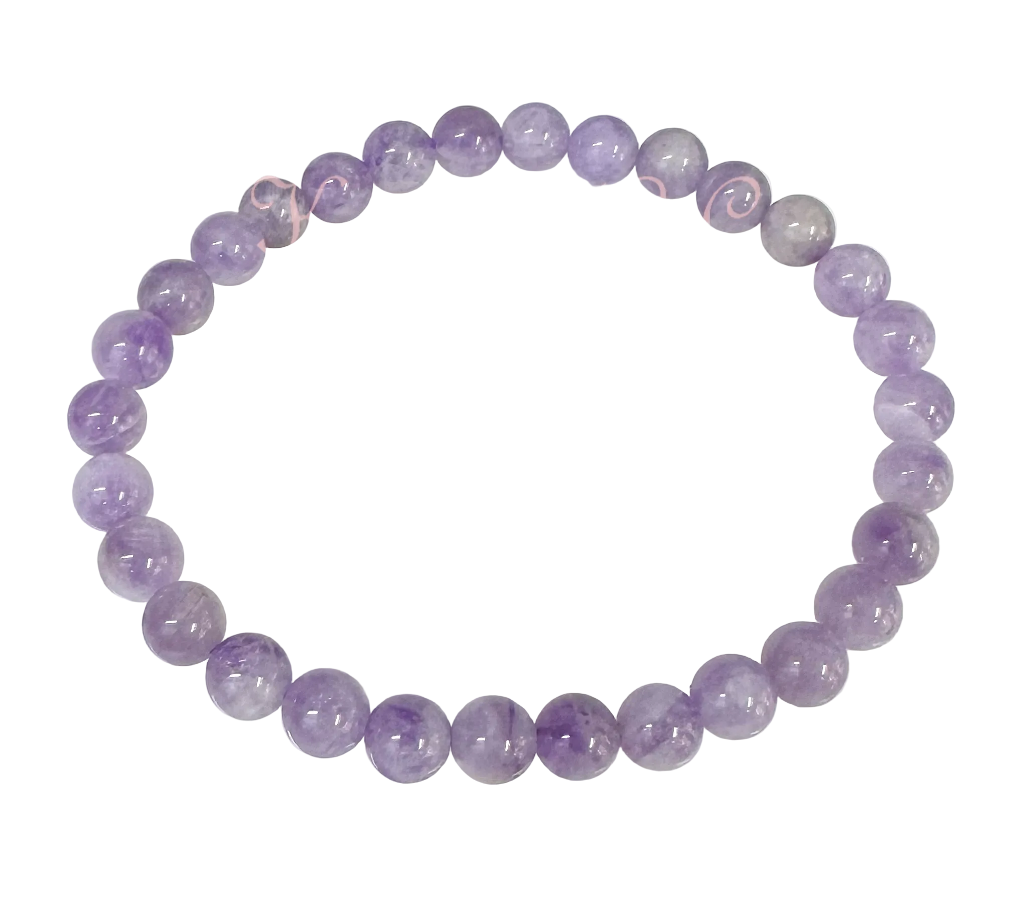 Lavender Amethyst Crystal Bracelet