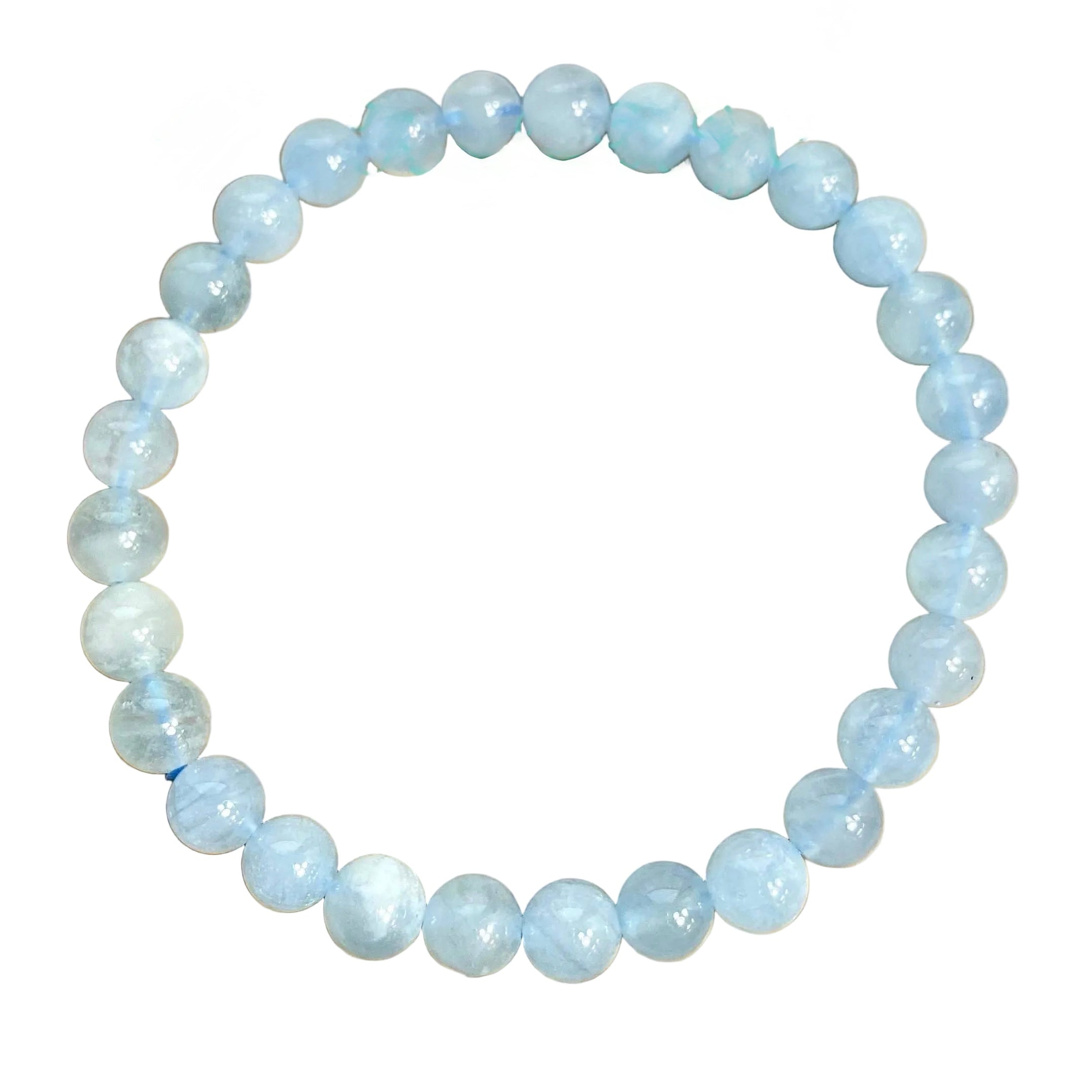 Aquamarine Crystal Bracelet