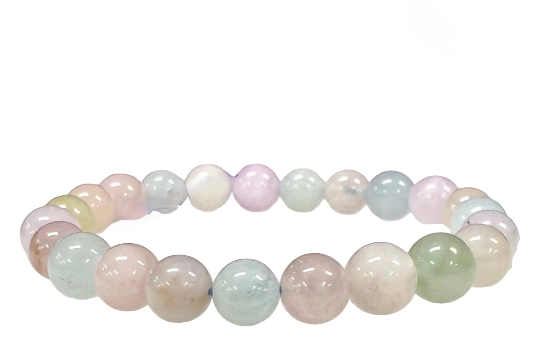 Morganite Crystal Bracelet