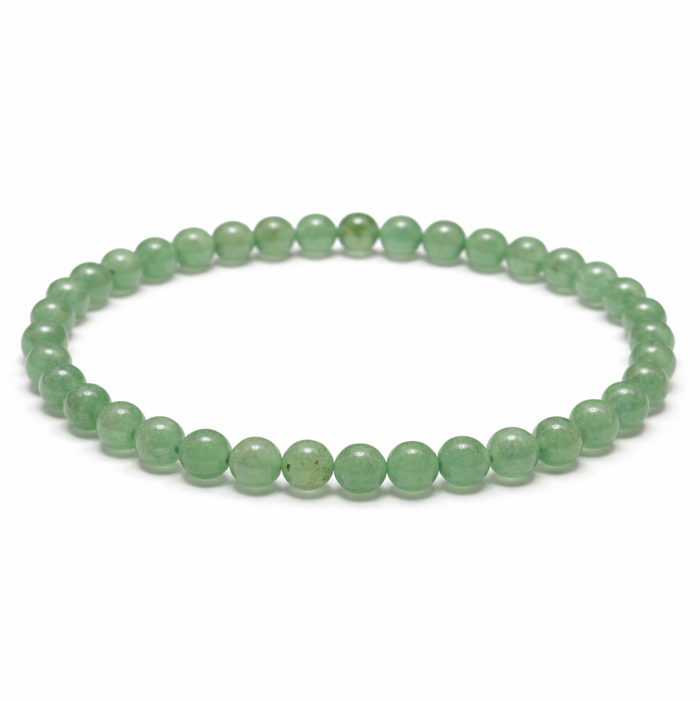 Green Aventurine Crystal Anklet